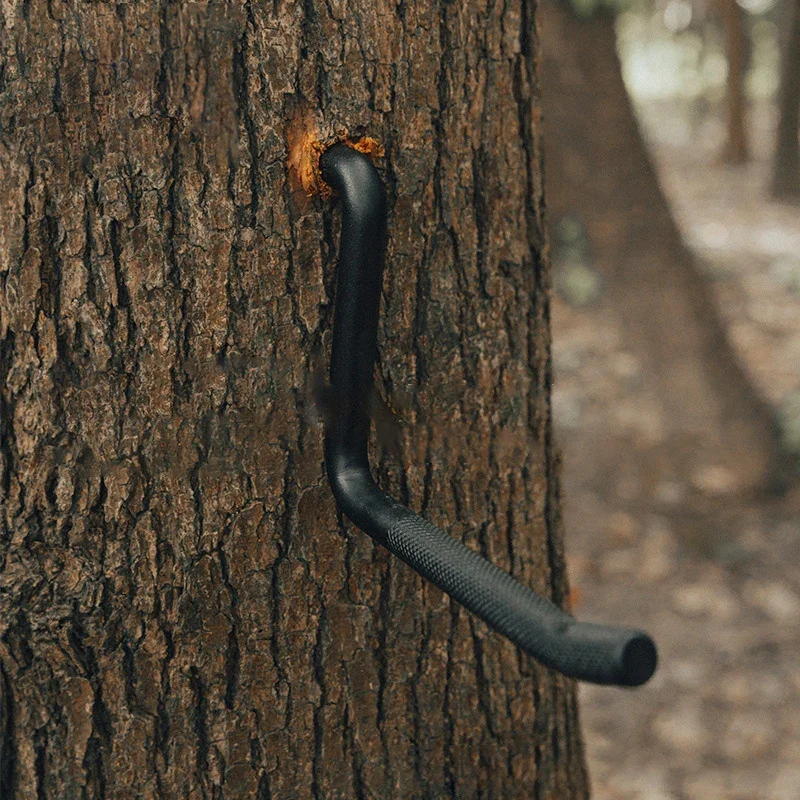 Tree Stand Bow Hanger Gear Holder Screw in Tree Steps Triple Accessory Hook Bow Hooks for Hunting Stand Accessories