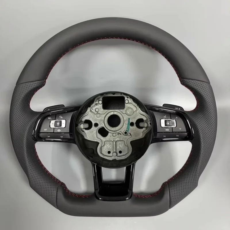 R라인 스티어링 휠 CC 폴로 골프 MK6 MK7 GTI 파사트 티구안 시로코 ACC CNL 스티어링 휠 어셈블리 (폭스바겐 골프 7 용)