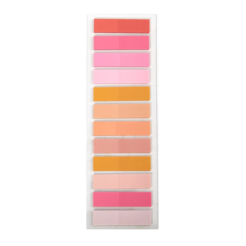 Transparent Sticky Notes and Bookmarks - Self-Adhesive Clear Tabs for Annotation and Reading