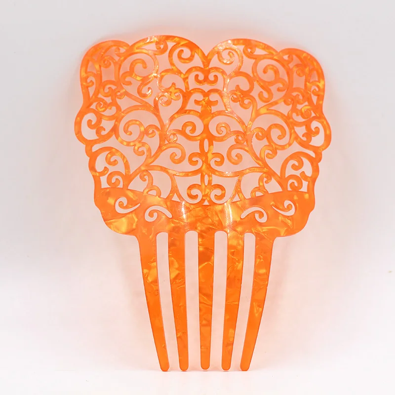 Pentes De Cabelo Altos Clássicos, Acessórios De Cabelo De Acetato Colorido, Concha De Tartaruga Falsa, Grampos De Cabelo, Aima