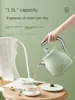 Retro 304 Stainless Steel Electric Kettle 220V Auto Power-off Household Water Boiling Machine 1.7L/1.5L Available 4