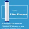 PP Cotton Filter Shower Head Replacement Filters Cartridge Water Purification for Most Hand Held Bath Sprayer Bathroom Accessory 3