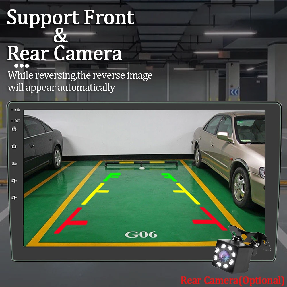 Hippcron Car Radio CarPlay Android Auto 1 Din Autoradio Universal 7"/9" WIFI GPS Bluetooth Audio Multimedia Video Player 6 Hippcron Car Radio CarPlay Android Auto 1 Din Autoradio Universal 7"/9" WIFI GPS Bluetooth Audio Multimedia Video Player - Image 6