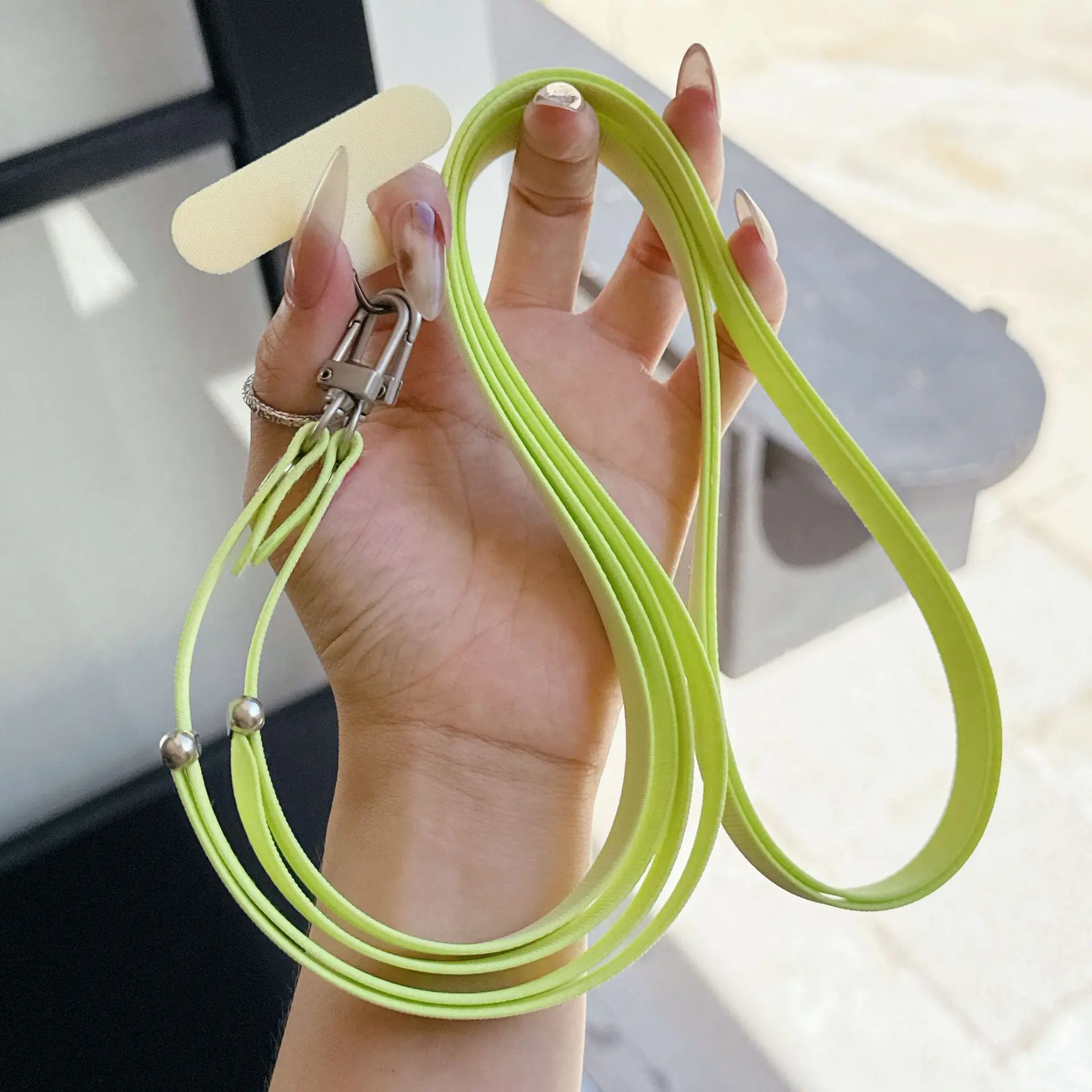 Universal Adjustable Phone Lanyard with Durable Long Hanging Strap and Secure Clip