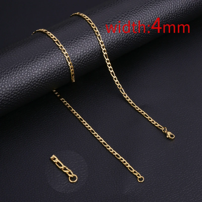 Elegant Stainless Steel Rope Chain Necklace - Versatile Jewelry