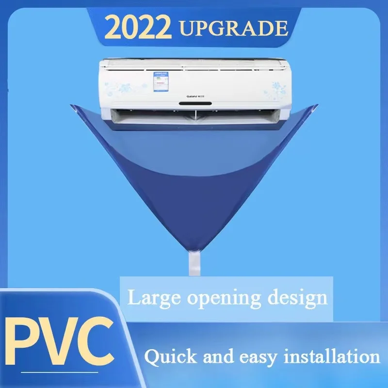 Air Conditioning Cover Waterproof With Water Pipe Below 2P