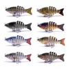 5cm/2.5g Mini Multi Jointed Swimbait Fishing Lure 6 Segment Flexible Fish Bait Swimbait Bionic Crankbait Bass Carp Tackle Pesca 6
