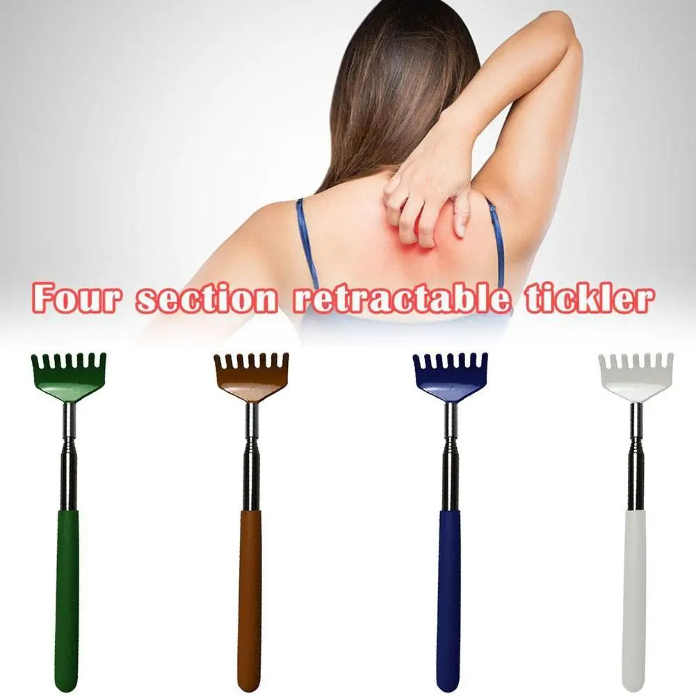 Telescopic Back Scratcher Scratching Massager Back Scraper Itch Products Kit Telescoping Health Hackle Extend back scratchers,tickle tool