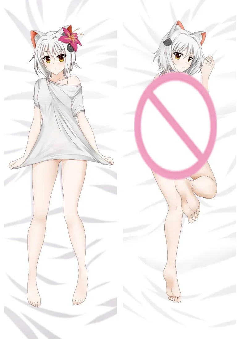 

Anime Dakimakura Cute Toujou Koneko Cushion Cover Hugging Body Pillow Case Double-Sided High School DxD Pillow Covers Decorative