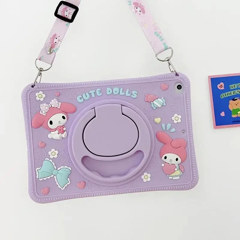 Cartoon Melody Stand Tablet Silicone Protective Case