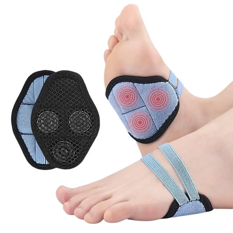 

1 Pair Arch Support for Foot Care Heel Spurs Feet Pain Relief Flat Feet Support Brace for Plantar Fasciitis Cushioned Sleeves