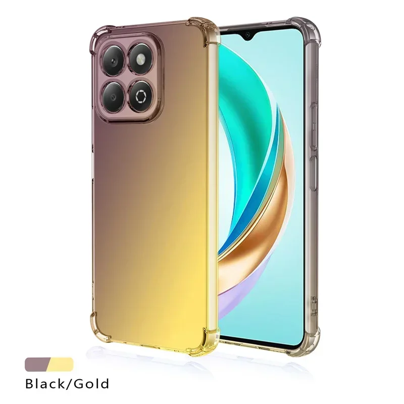 Rainbow Gradient Shockproof Translucent Phone Case - Soft TPU Cover