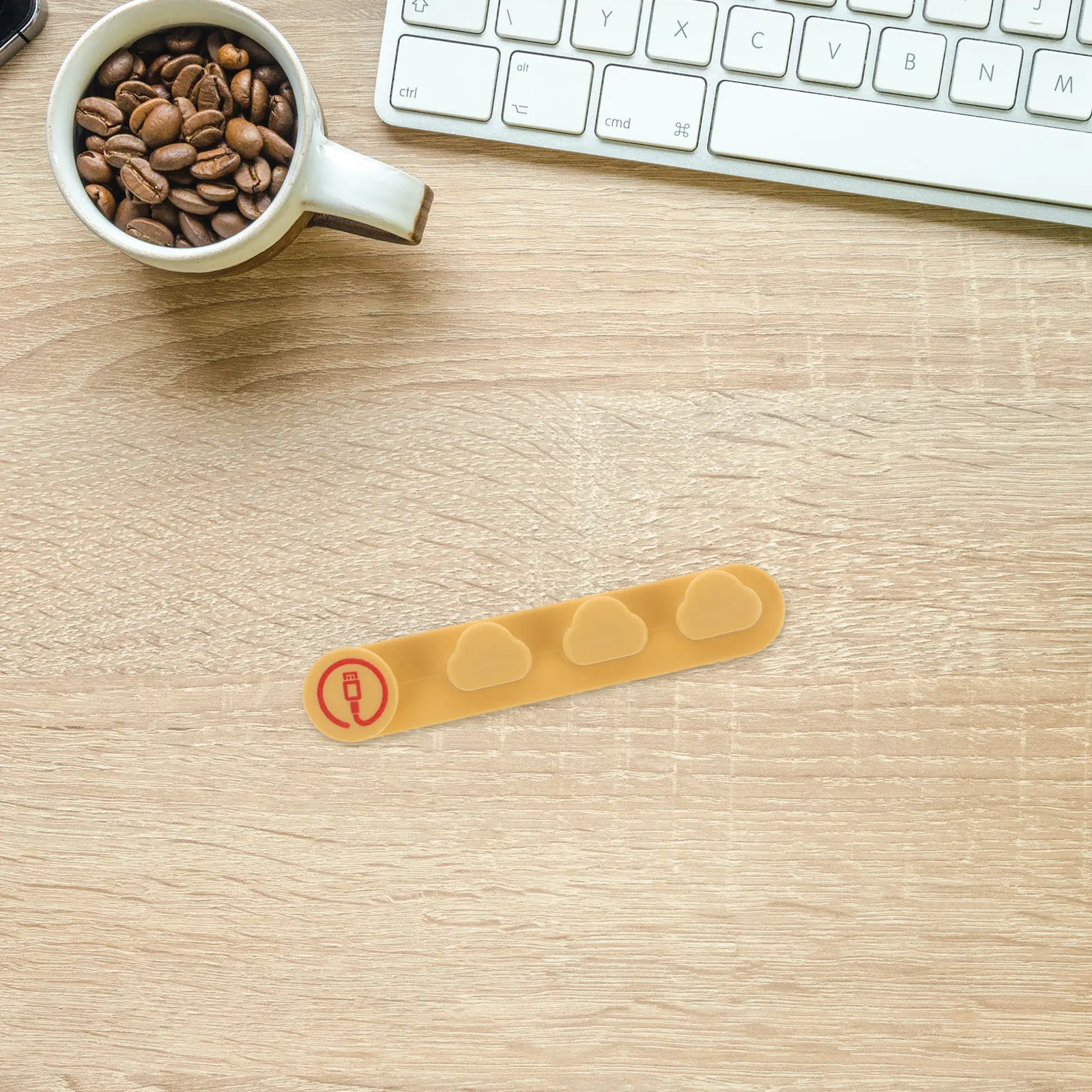 Tpr 다기능 케이블 정리 클립 책상 침대 옆 탁자 주방 카운터 충전용 소형 휴대용 코드 홀더