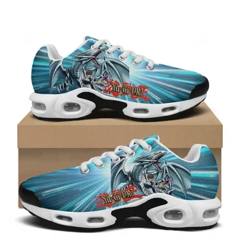 Yu-Gi-Oh Seto Kaiba Dragon Air Cushion Sports Sneakers Anime Shoes Men Women Teenager High Quality Footwear Custom Mesh Sneaker 1
