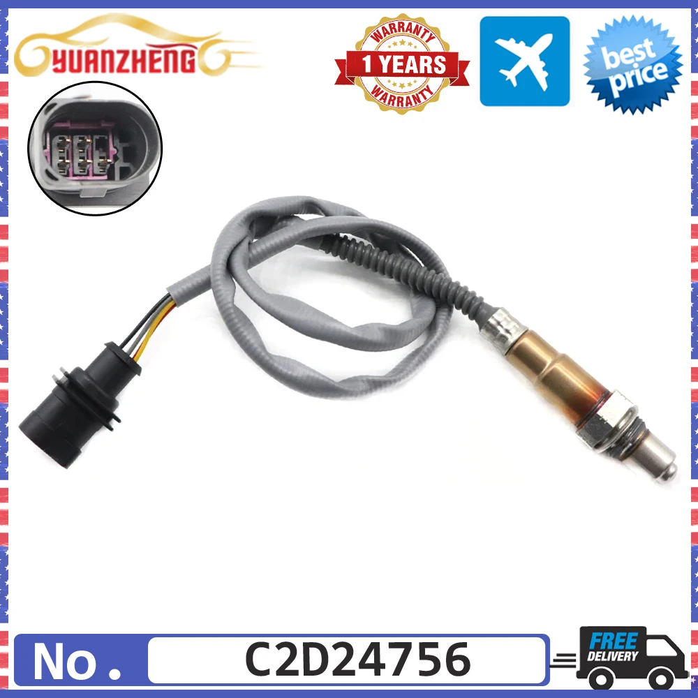 

New C2D24756 Upstream Air Fuel Ratio Lambda O2 Oxygen Sensor For Jaguar F-Pace F-Type XF XE XJ 3.0L 5.0L AWD 2345154 0258027070