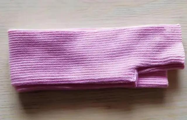 Sparsil Women's Winter&Autumn Christmas Cashmere Blend Knitted Long Gloves Solid Color Fashion Warm For Lady Elbow Mittens 10Pink