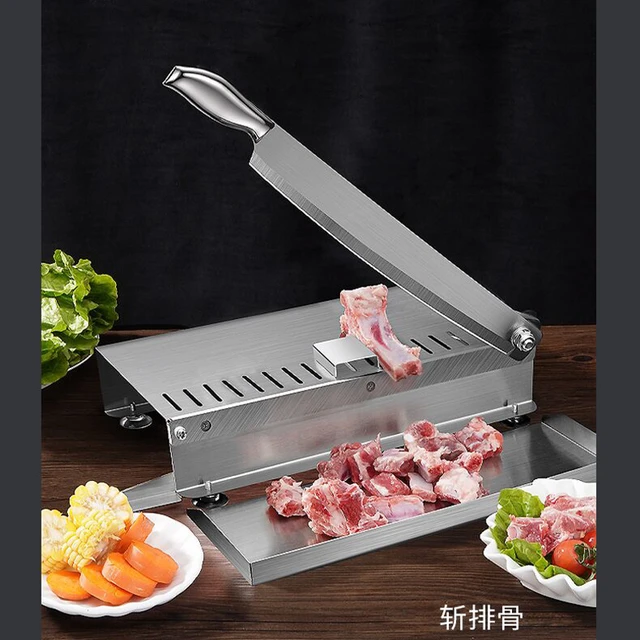 Manual chicken and duck goose Cutting Slicer machine Thick stainless steel Slicer  cutting Machine - AliExpress