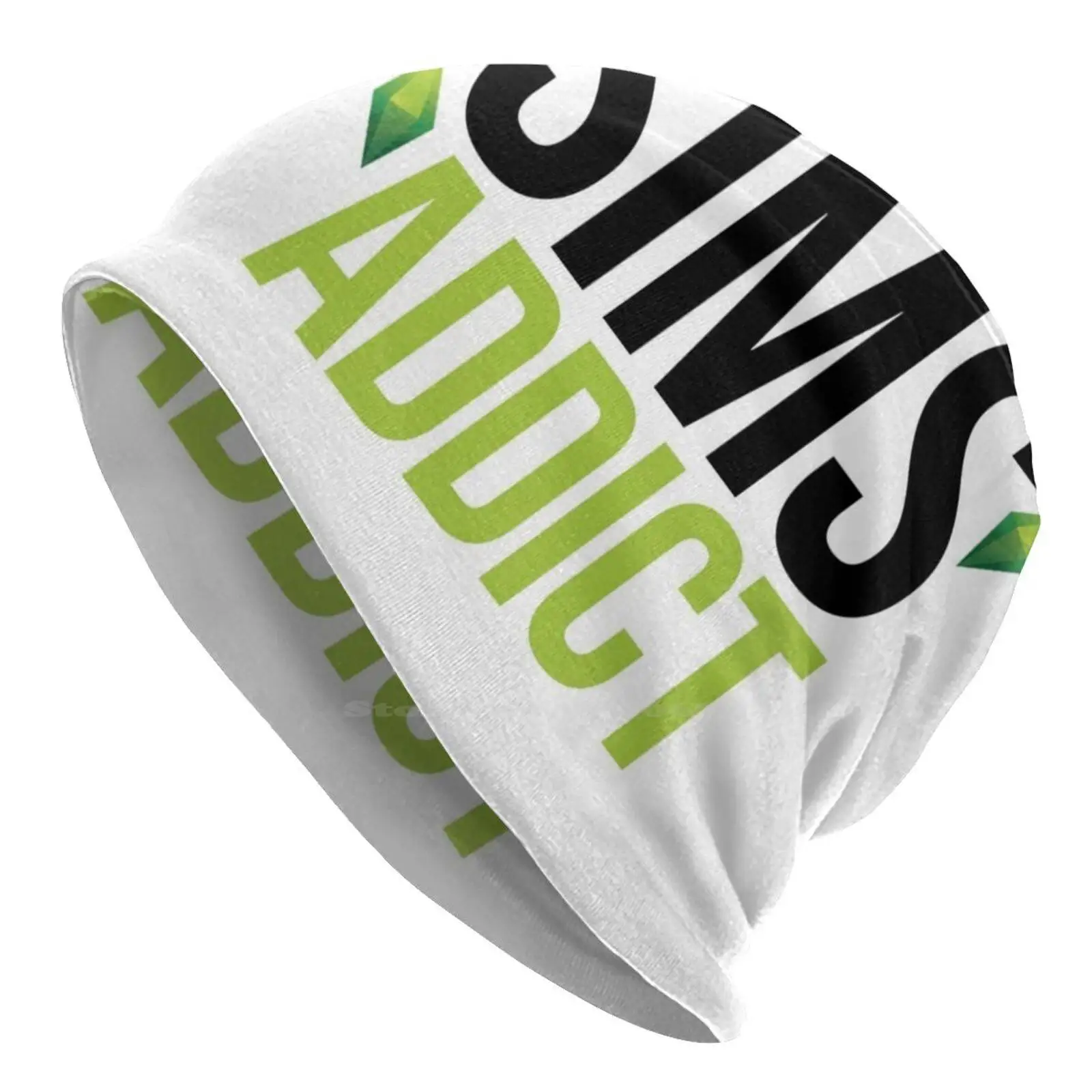 Sims Addict Cappello Lavorato A Maglia Warm Beanie Outdoor Caps The Sims 4 The Black Simmer Xmiramira Ts4