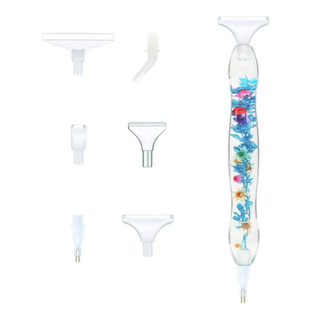 Resin Diamond Painting Pen Point Drill Pen Plastic Replace Head 5D Diamond Painting Accessories Tool Cross Stitch diamond painting accessories diamond painting pen