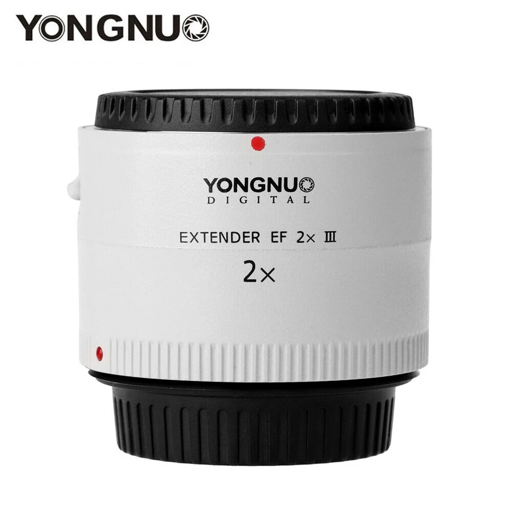 Yongnuo Yn2.0Xiii Extender Ef 2X Iii Af Obiettivo Teleconverser Per Fotocamera Canon Ef Mount
