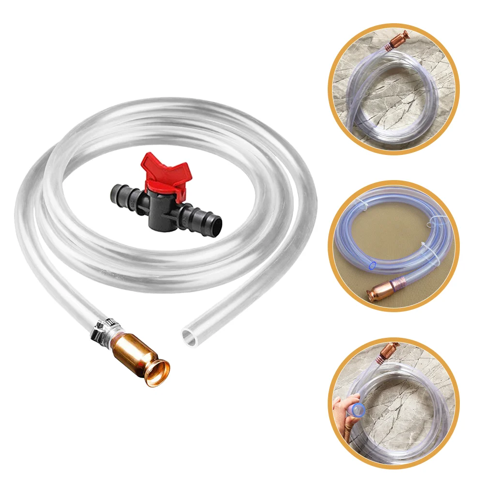 

1 Set Siphon Hose Oil Transfer Hose 1/2 Inch Fuel Transfer Hose Oil Siphon Tube