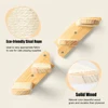Cat Wall Climbing Steps Shelves Wall Mounted with Reversible Four-Stairs Cat Tree Scratching Post Steps Sisal Rope Accessories 4