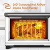 Air Fryer Toaster Smart Oven, 30-Qt XL Capacity, 50F-500F adjustable in precise 5F increments 12 in 1 Countertop Grill 3