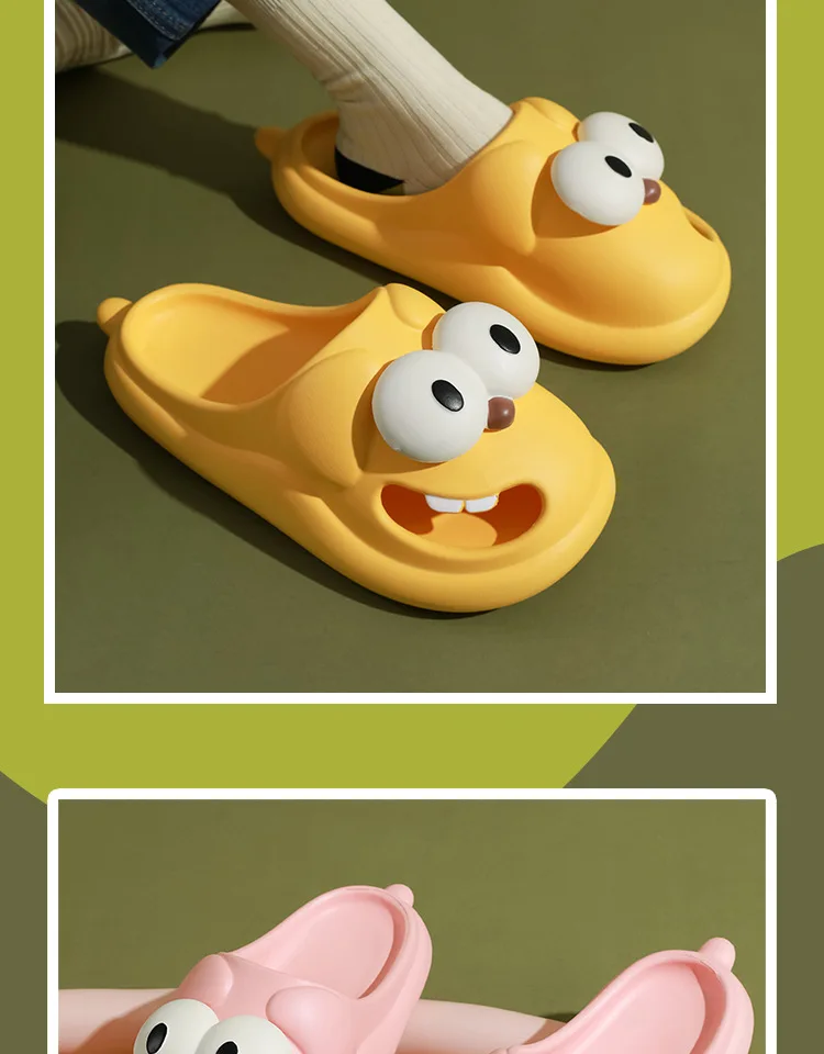 Summer Cute Cartoon Anti-Slip Slippers - true deals club