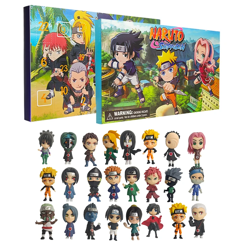 Hot Advent Calendar Christmas Box Naruto Figure Action 2026