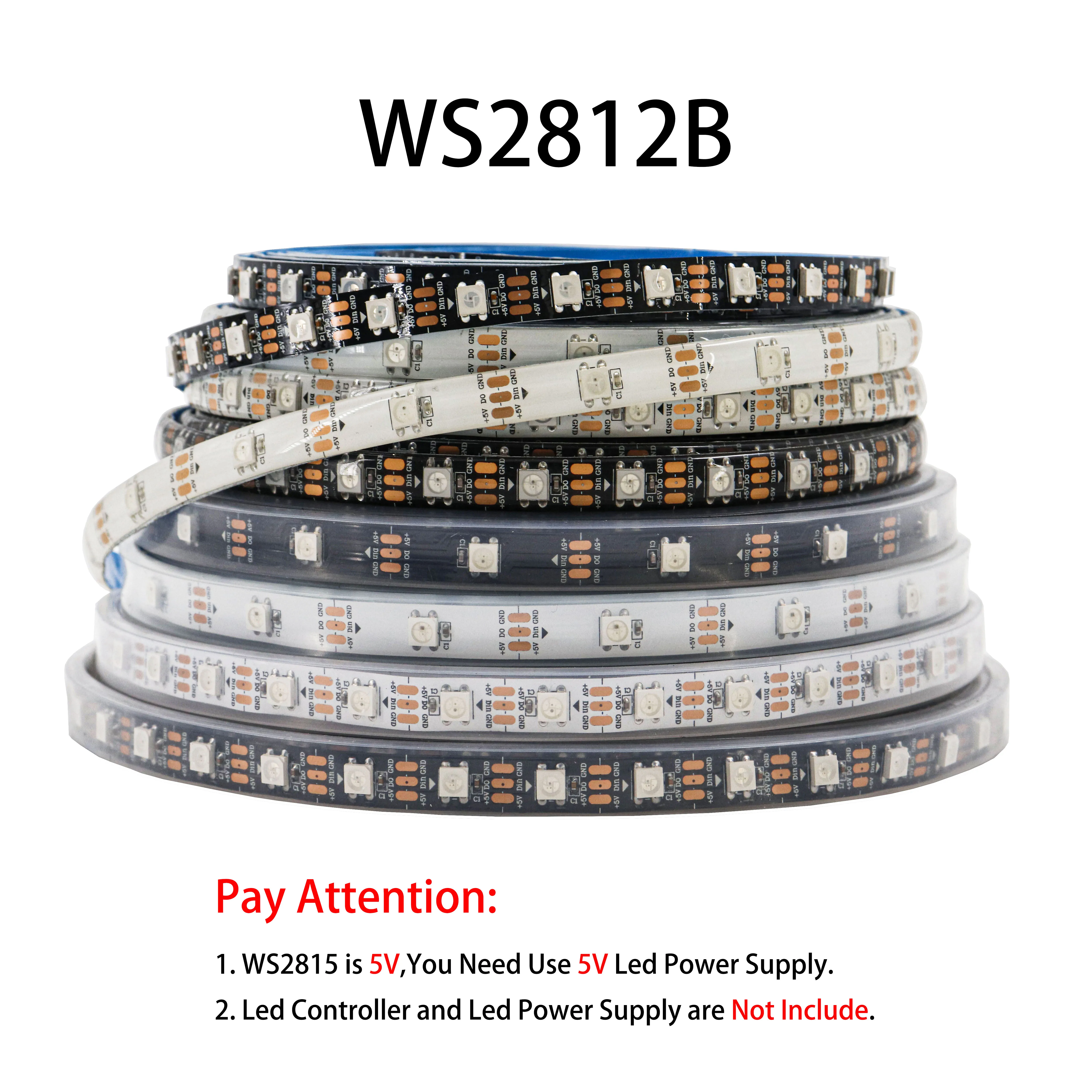 ตัวเลือกสินค้า ไฟ LED สายเส้น 5050 RGB สมาร์ทแอดเดรส