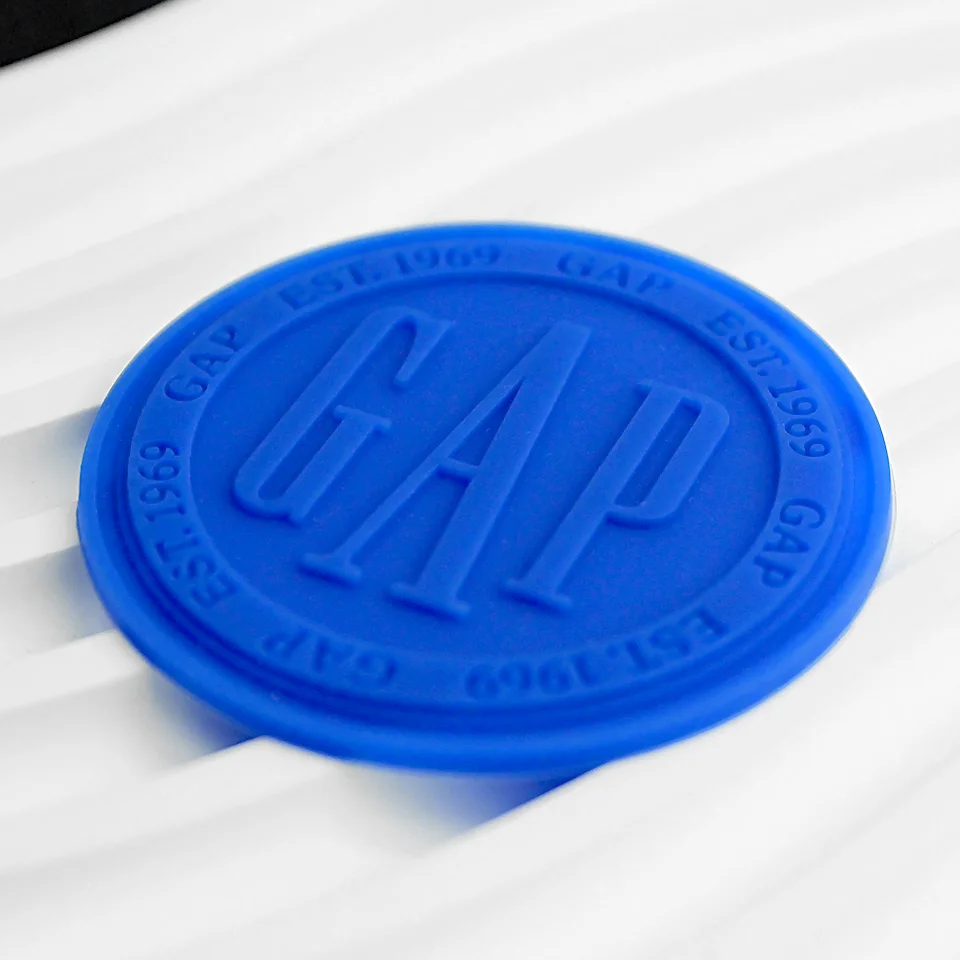 Private Embossed Rubber Patch embroidered patches tactical patches clothing patches custom name patches Sewing on Clothing Circle Round PVC Label Soft Silicon Badge Garment Accessories