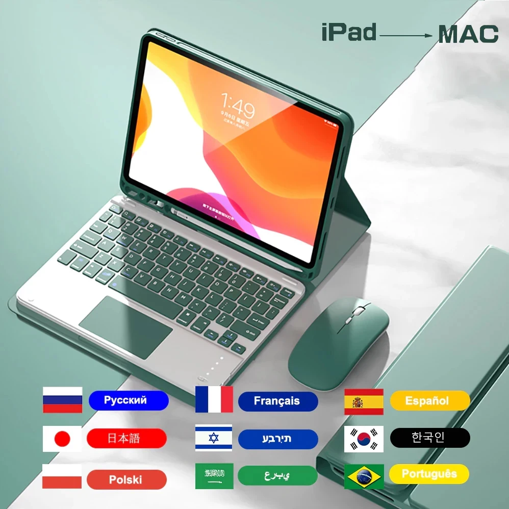 Premium Keyboard Case with Versatile Stand and Protective Cover