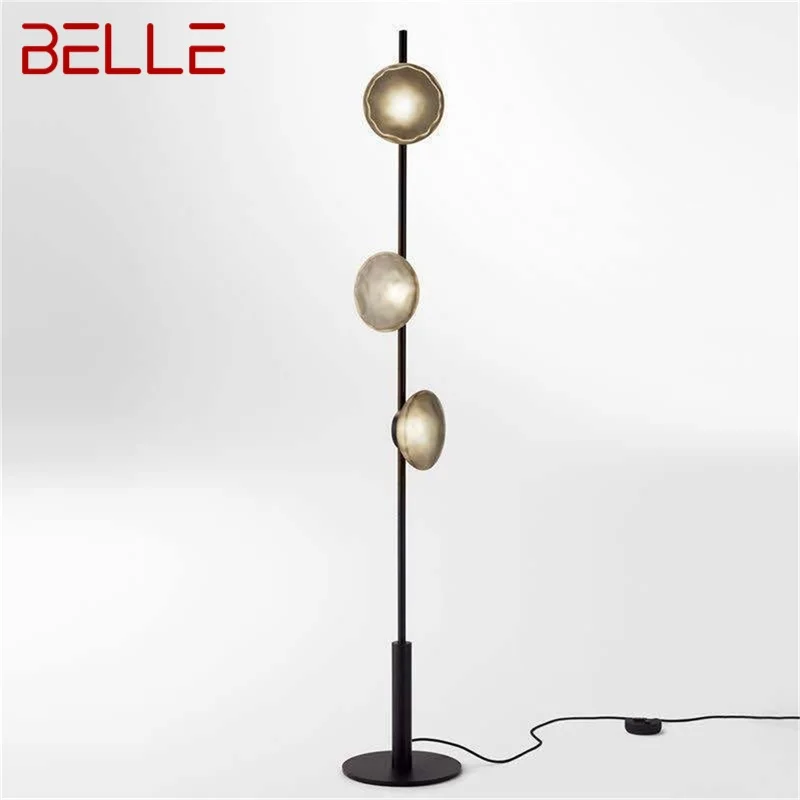 

BELLE Postmodern Vintage Floor Lamp Nordic Creative Luxury Simple LED Standing Decor Light for Home Living Room Hotel