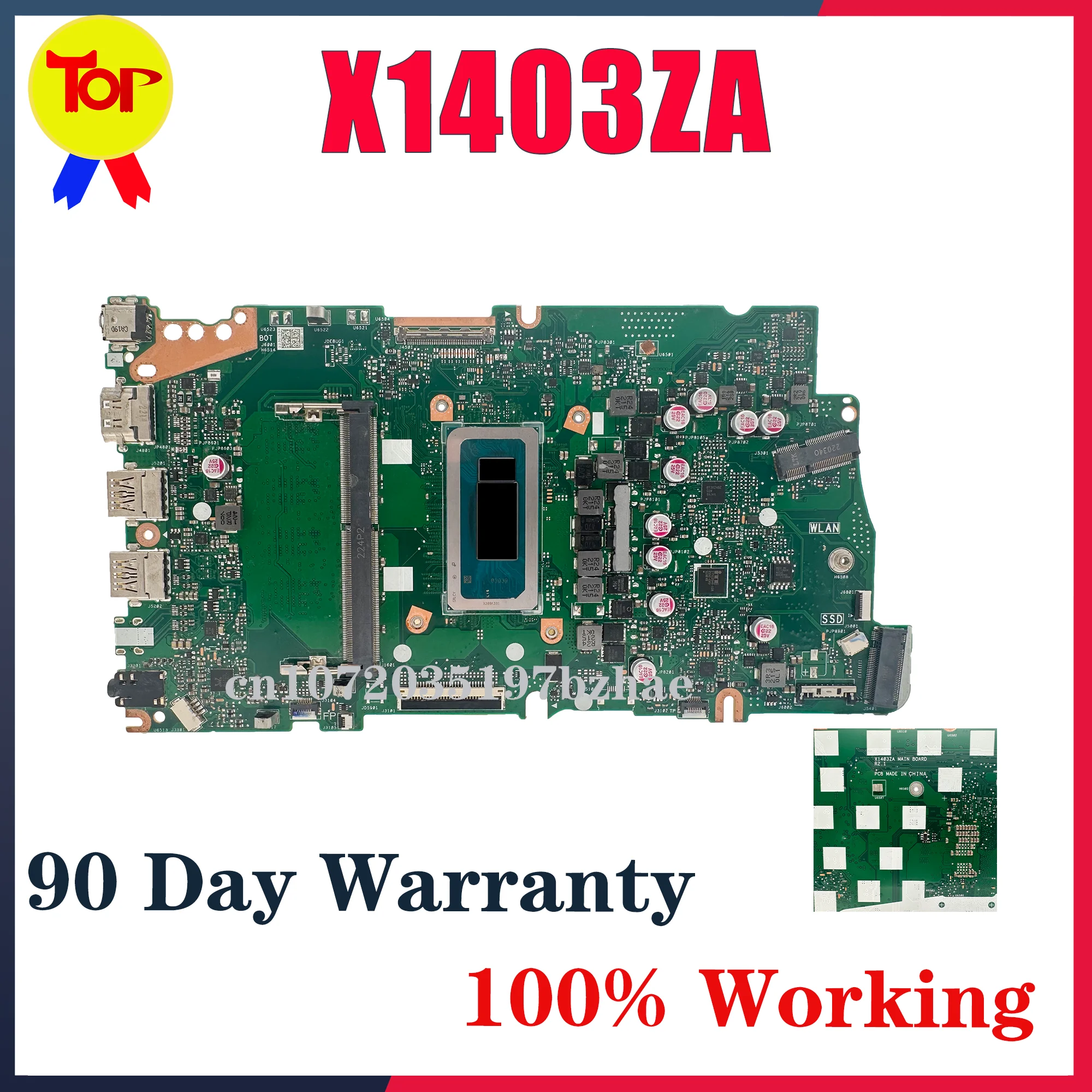 X1403ZA Mainboard For ASUS X1503ZA X1603ZA X1402ZA X1502ZA X1602ZA