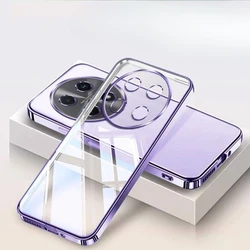 Electroplating Silicone Soft Shell Phone Case - All - Inclusive Lens Protection for Nova 15 Max (PURPLE)