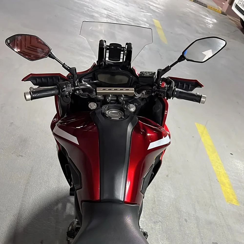 야마하 MT-09 트레이서 백미러, FJ-09 FZ-09 XSR900 MT09 FZ09 FJ09 XSR 900 오토바이 사이드 백미러 클리어 미러