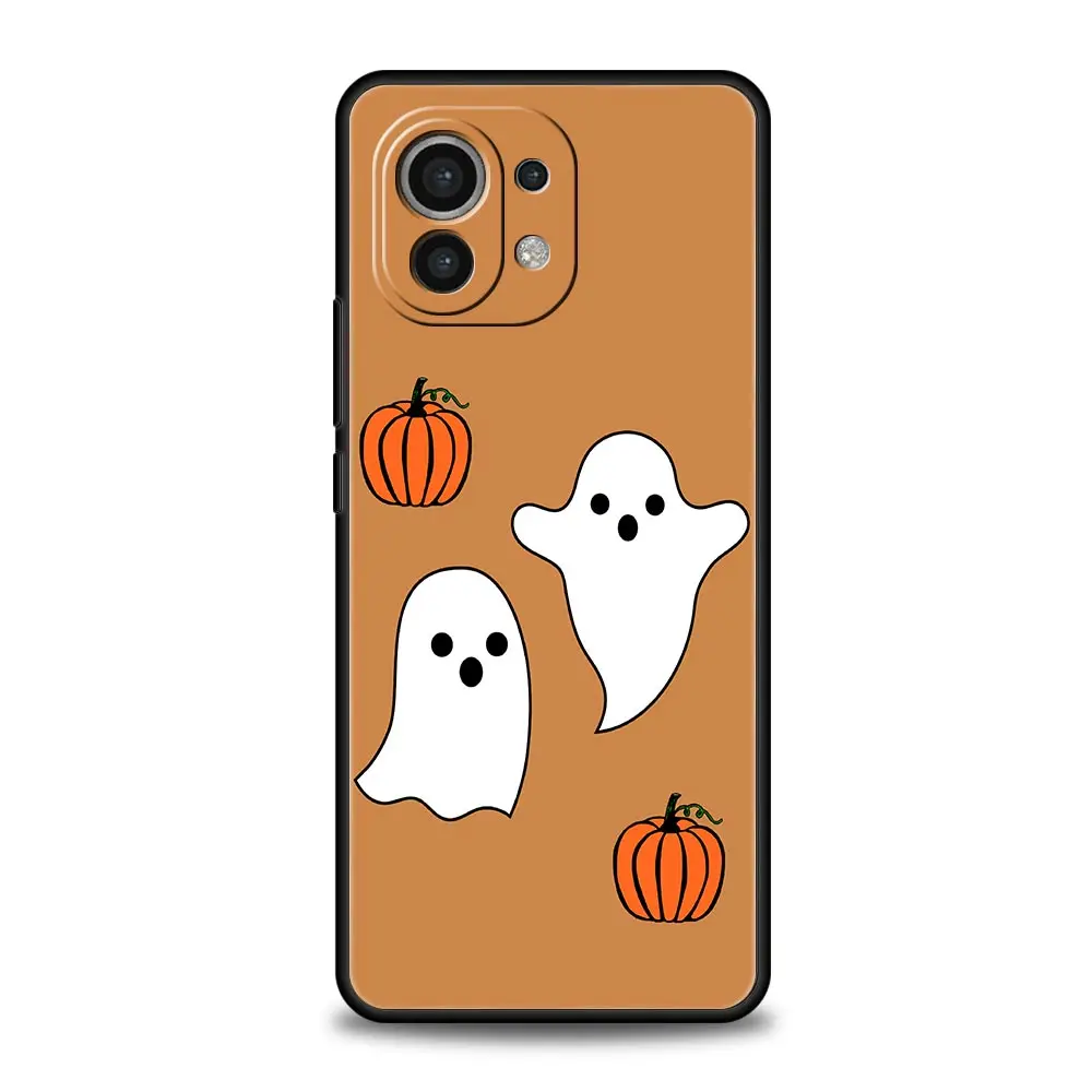 Autumn Leaves & Halloween Fox Pumpkin Phone Case Cover
