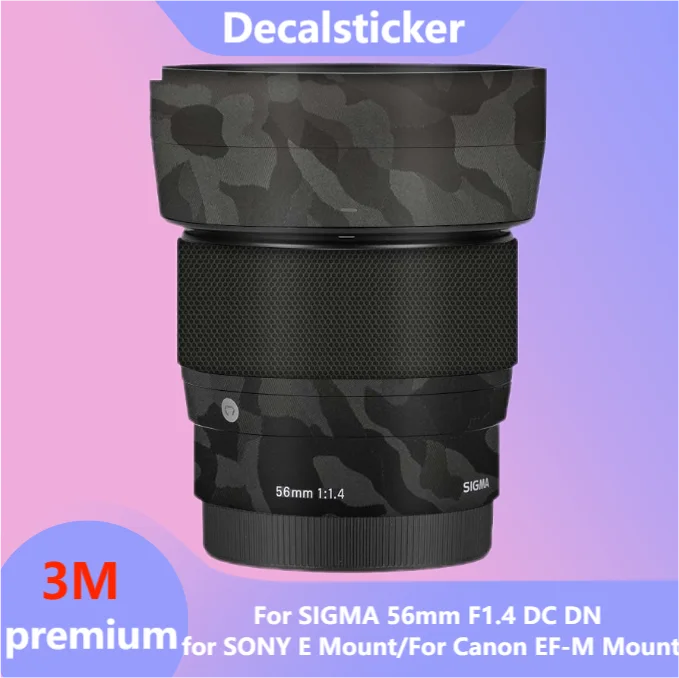 

Для SIGMA 56 мм F1.4 DC DN для SONY E Mount/для Canon EF-M Mount наклейка на рассеиватель Защитная пленка для защиты от царапин