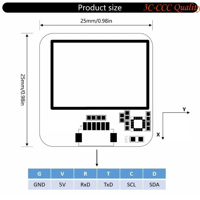 무인 항공기 신속 반응 32GD용 안정성이 뛰어난 MG902 항법 탐지기