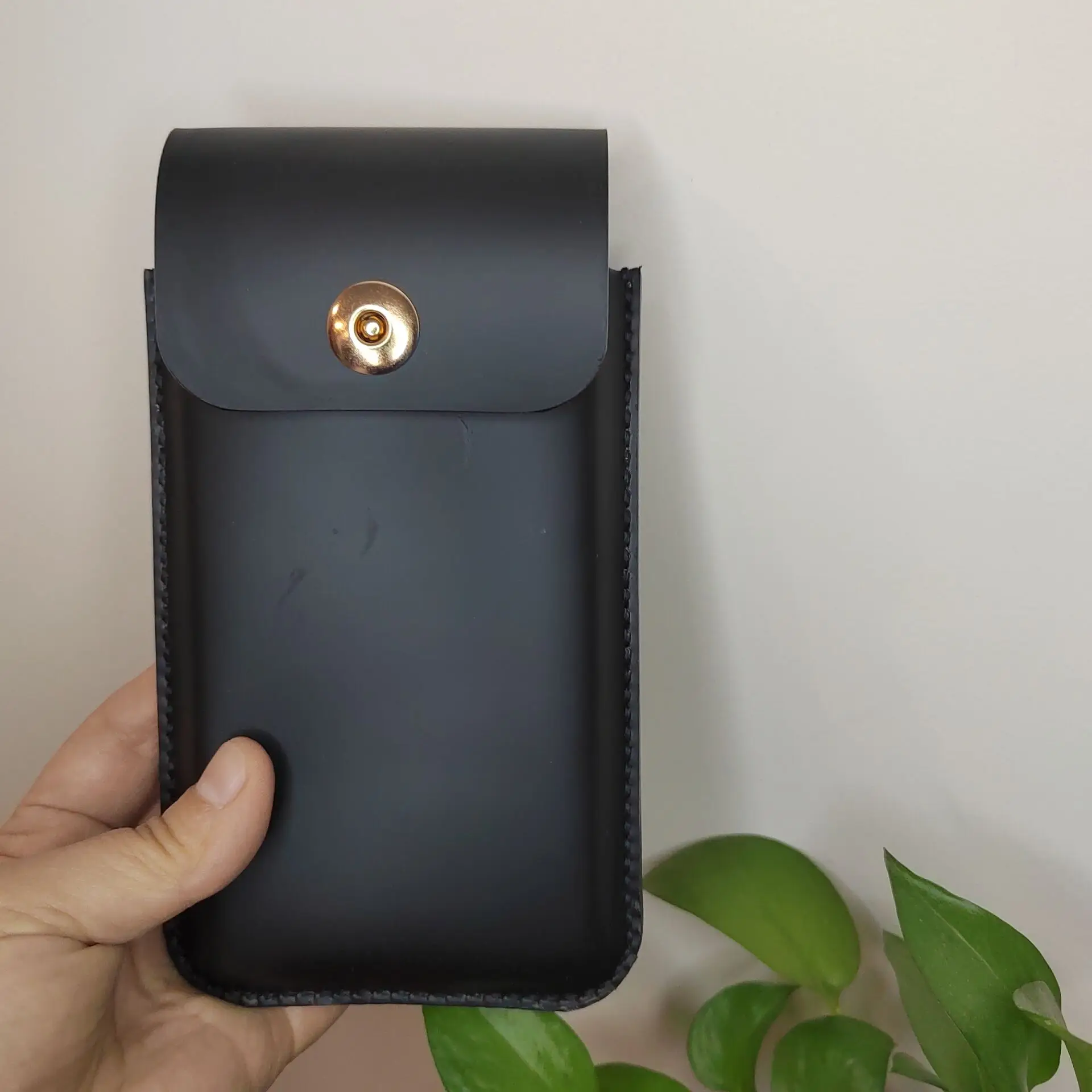 Oukitel WP19 Pro 남성용 가죽 팩, 허리 가방, 벨트 클립, 휴대폰 케이스 홀스터