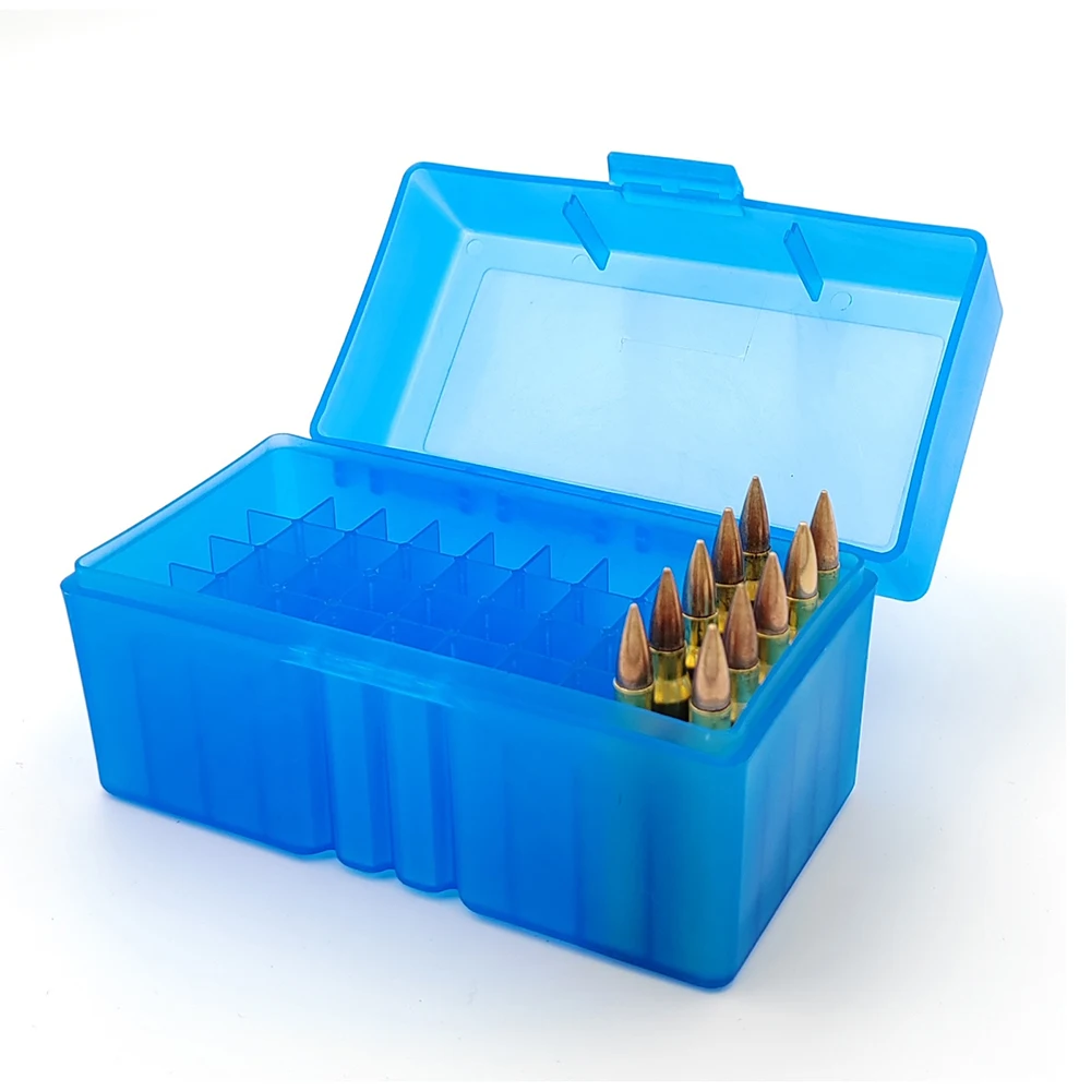 22 Lr Ammo Case / Box / (5 PACK) Capacity Storage Of 100 Rounds Per Box