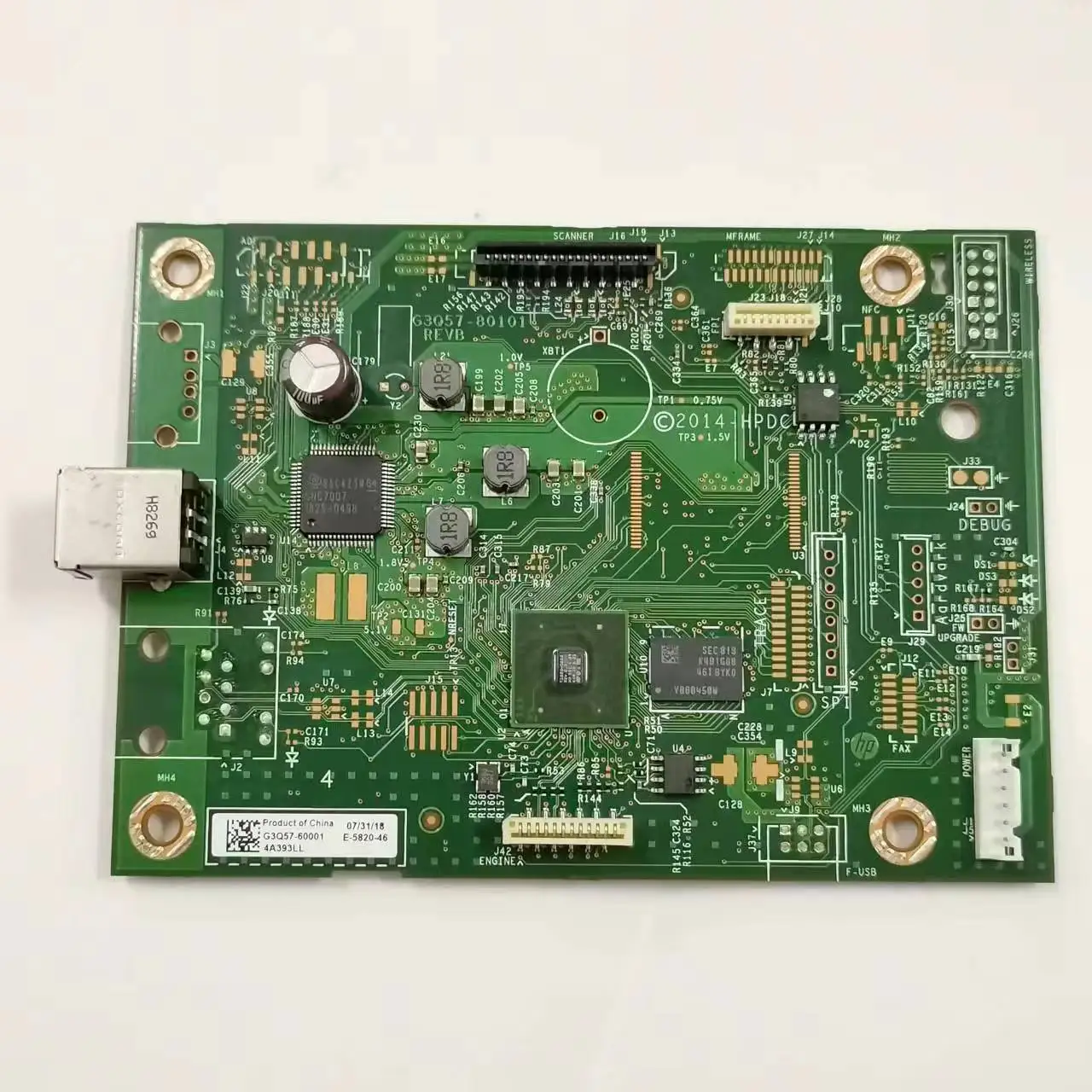 

G3Q57-60001 Formatter Controller PCB ASSY for HP M130A M132A 130A 132A Mainboard Logic Board Printer Parts