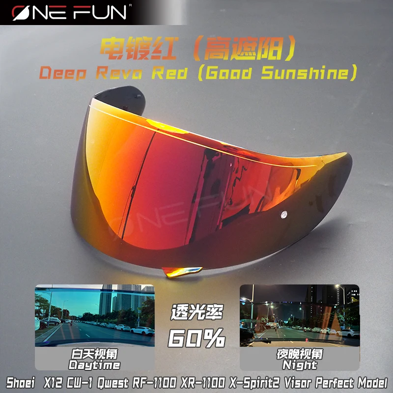 X12 Helmet Visor For SHOEI X12 Z6 X-12 XR-1100 RF-1100 QWEST CW-1 X-Spirit 2Helmet Visor Lens Shield Full Face Anti Pinlock 5