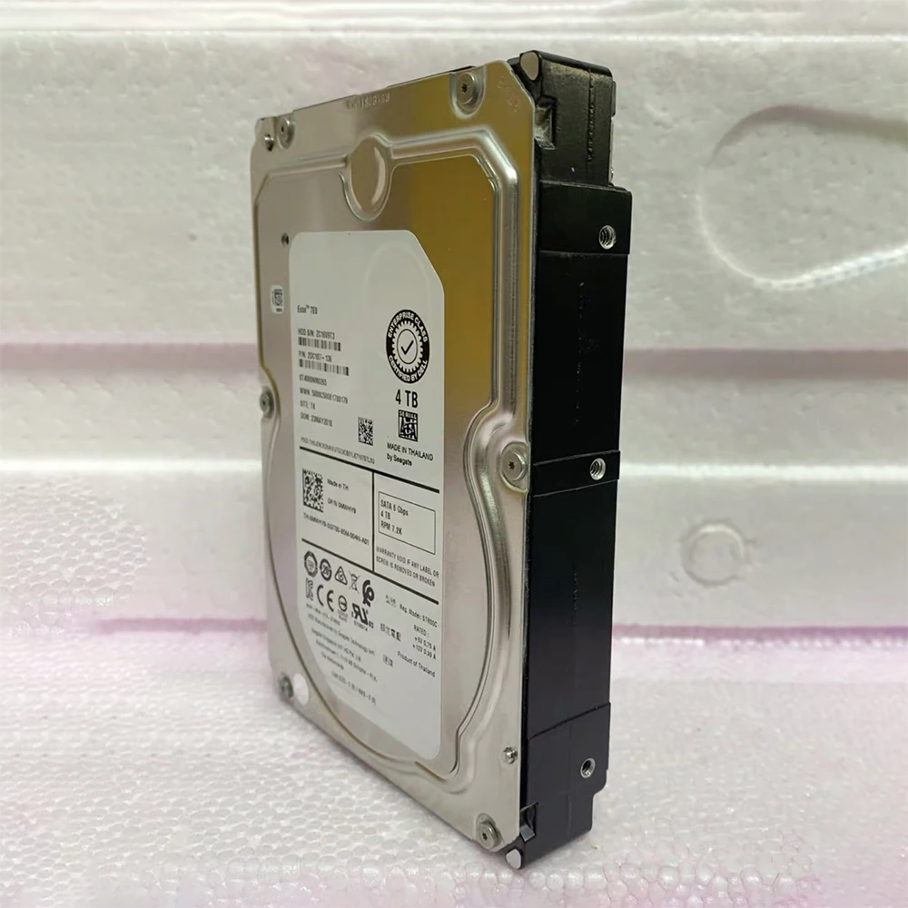 DELL용 HDD 서버 하드 드라이브, 4T SATA 7.2K, 3.5 인치, ST4000NM0265, 0MWHY9, R740, R640