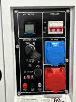 Générateurs diesel silencieux JC Factory 50/60 Hz 3KW 5KW 6KW 8KW 9KW 10KVA – Groupes électrogènes diesel pour usage domestique 4