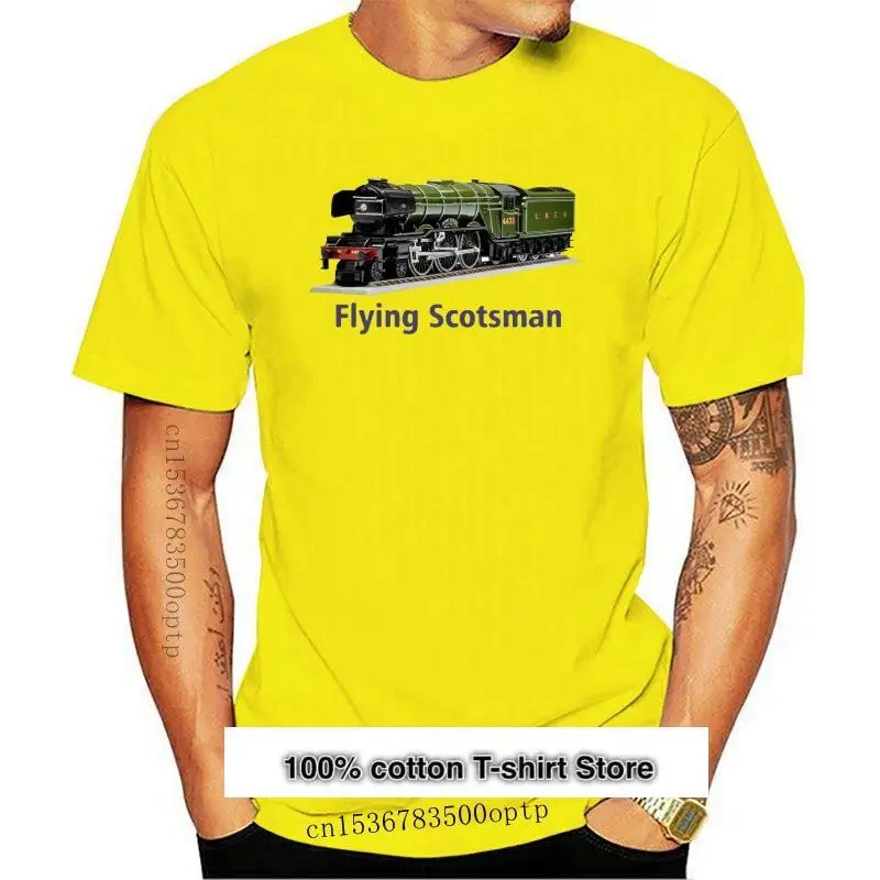 Camiseta De The Flying Scotsman Para Hombre Y Mujer, Ropa De Trenes, Locomotive De Hornby, Regalo (1)
