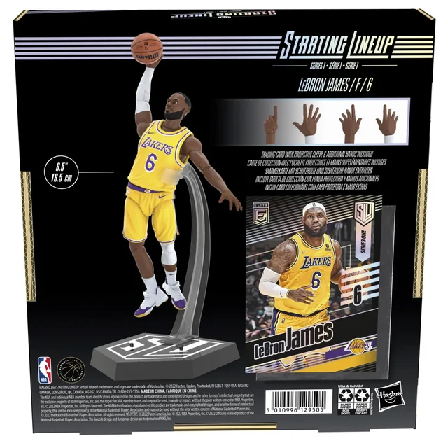 Hasbro Starting Lineup Nba Series 1 Trae Young Lebron James