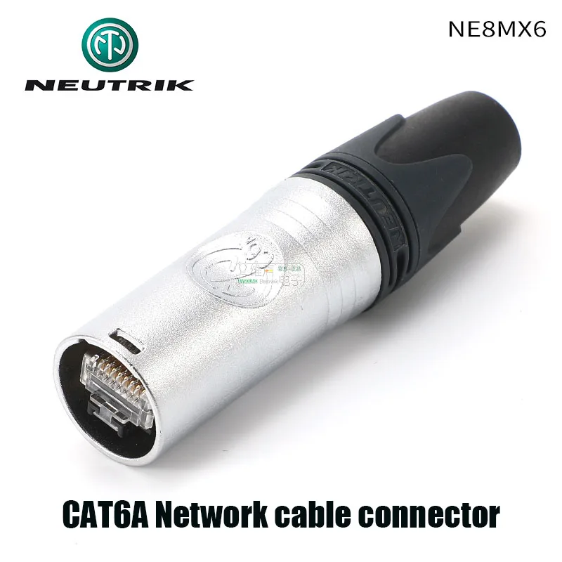 NEUTRIK Cat 6 Network CAT6A RJ45 Plug Cable Connector Sheath
