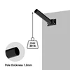 1Pcs Mounting Brackets Extension Arm for Outdoor Light Fixtures,9,5In Light Fixture Bracket Pole for Solar Street Lights 4