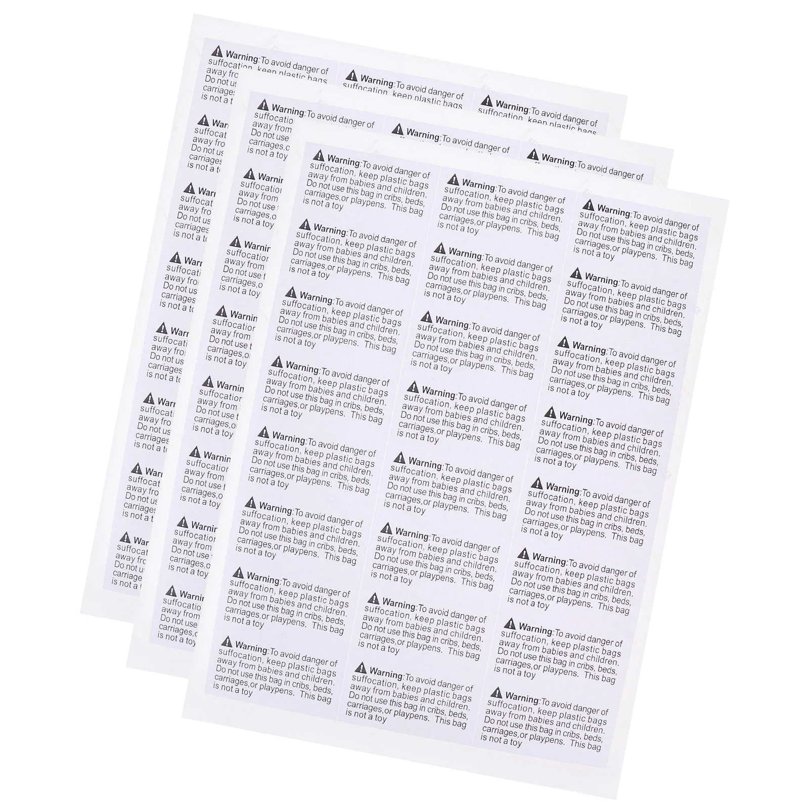 Suffocation Warning Stickers Labels Hazard Chocking Sticker Choking Labelkeep Sign Adhesive Self Childrenfrom Child Not Shipping
